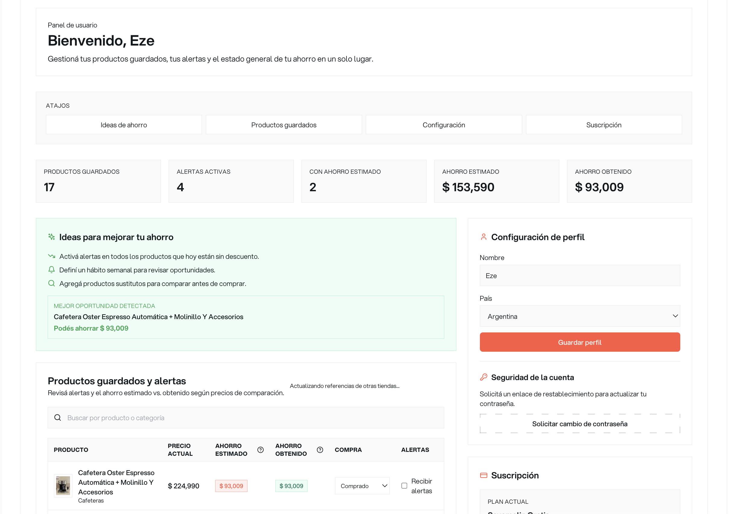 Savemelin — Smart Grocery Savings Platform showcase 3